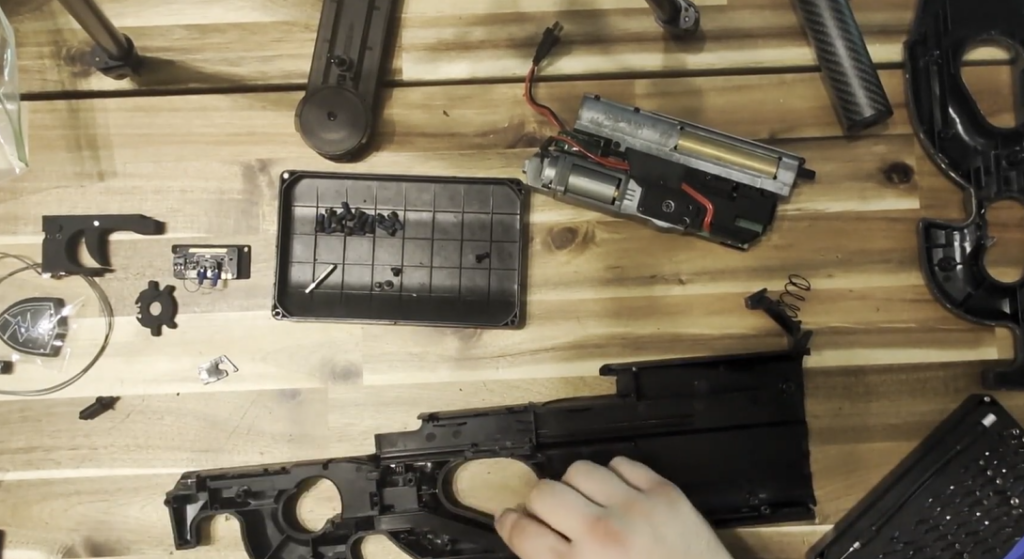 Airsoft P90 Rebuild Package (with M-Trigger)